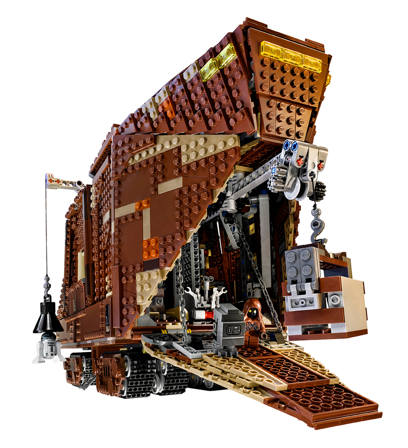 Illustration for article titled This is the 3,296-piece Lego Star Wars Sandcrawler you were looking for